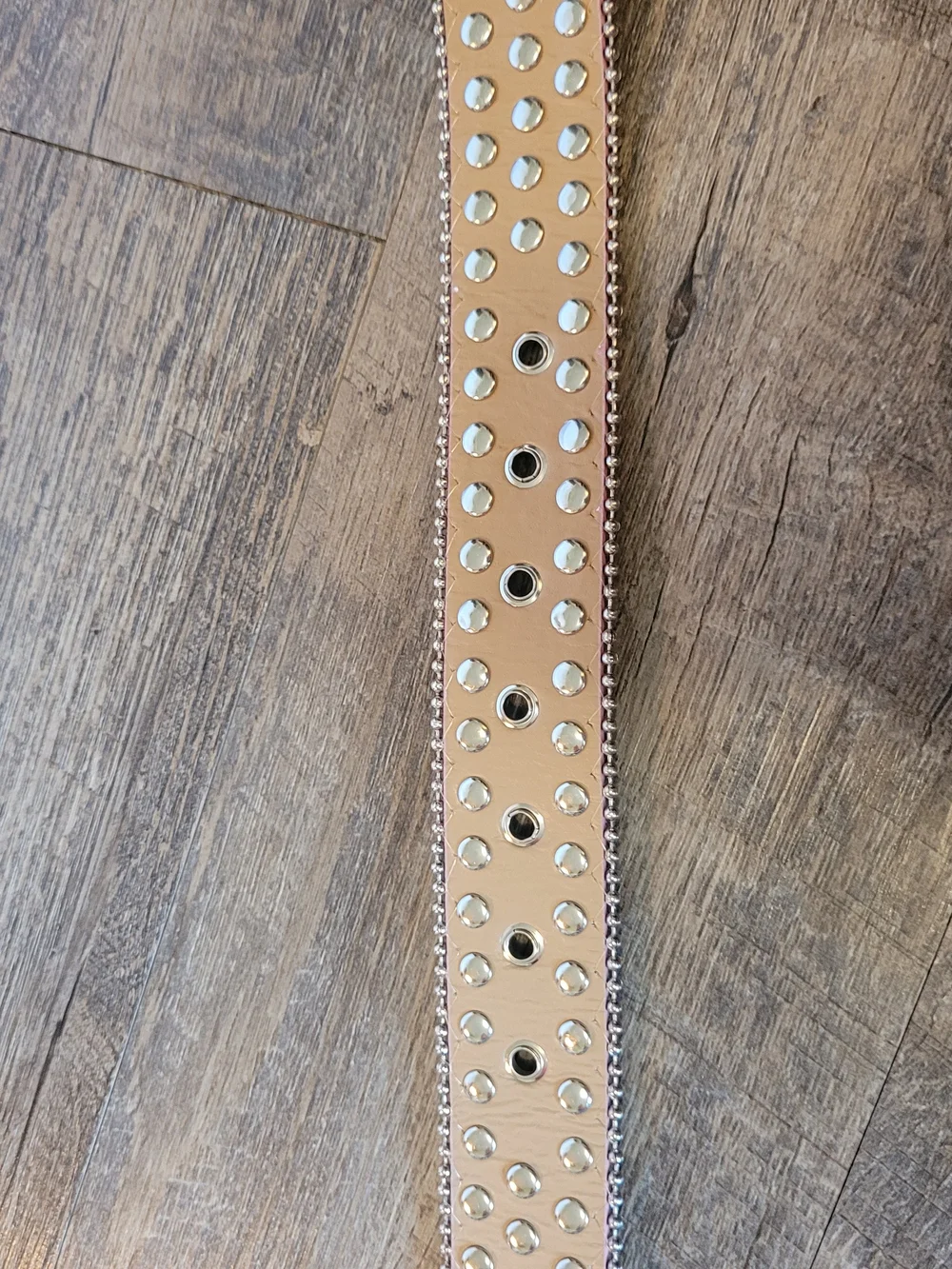 Pink Silver Rhinestone Studded Fashion Belt Western Cowgirl Waist 31-36